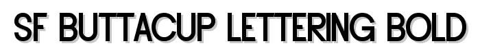 SF Buttacup Lettering Bold font